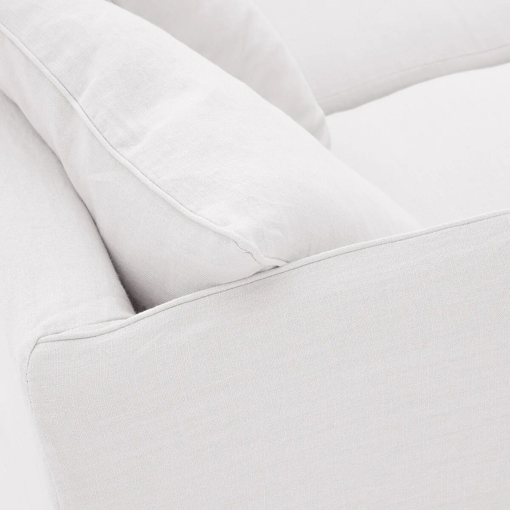 2-zitsbank in gekreukt linnen, Neo Chiquito