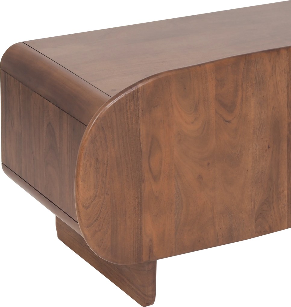 Organisch Gevormde TV Meubel 220cm - 220x40x50cm.