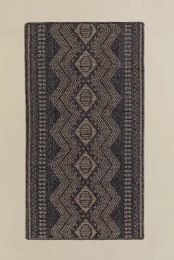 Rechthoekig Buitenkleed Van Polypropyleen Ariane Grijs – Taupe & 80 X 150 Cm - Sklum