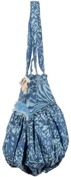 Handtas Blauw Isla Bonita By Sigris  Korte Handgreeptas