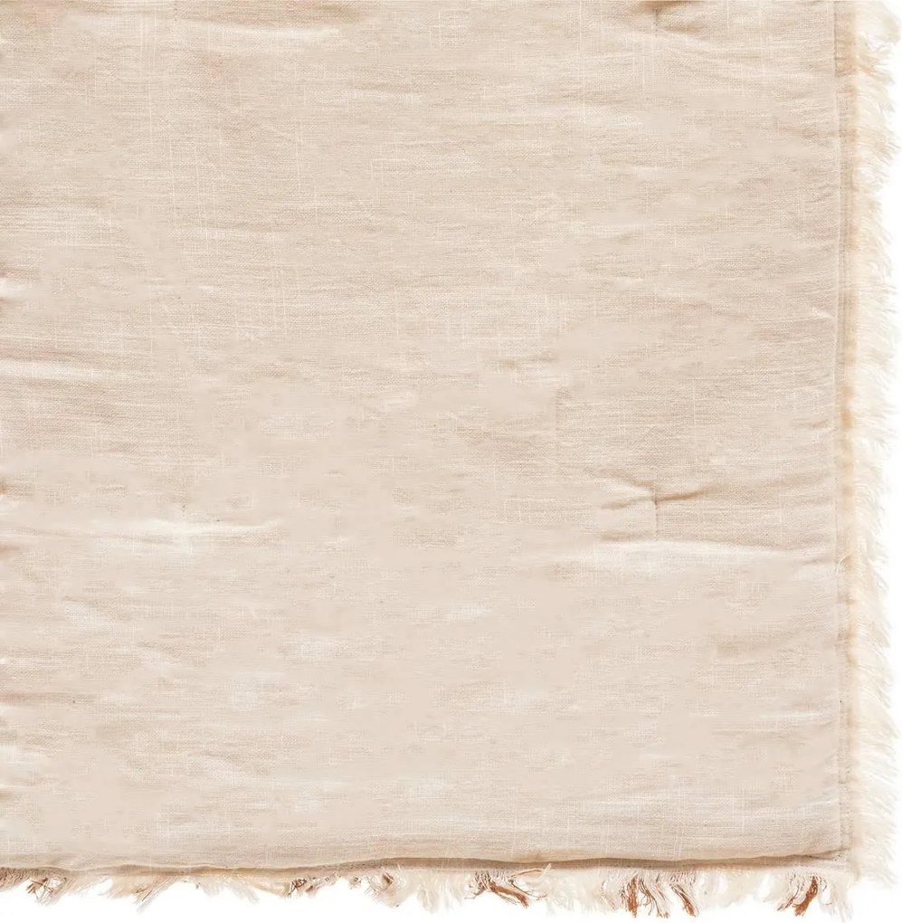 Atmosphera Dolce Riviera Zitmatras - 60 x 180 cm - Ivoor / Naturel - Katoen