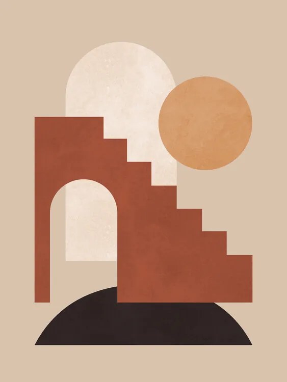Ilustratie Geometric composition 4, Vitor Costa