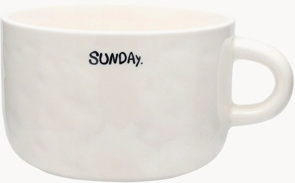 Handgemaakte beker Sunday