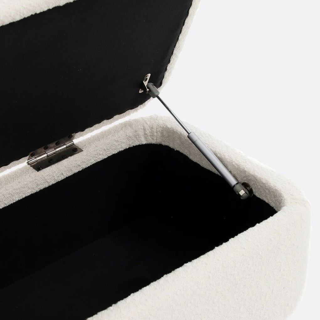 Bedbank van bouclé, Jimi