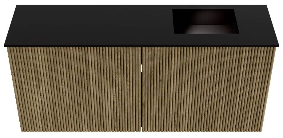 Mondiaz Joya 90cm toiletmeubel dusk met wastafel faye rechts 1 kraangat urban