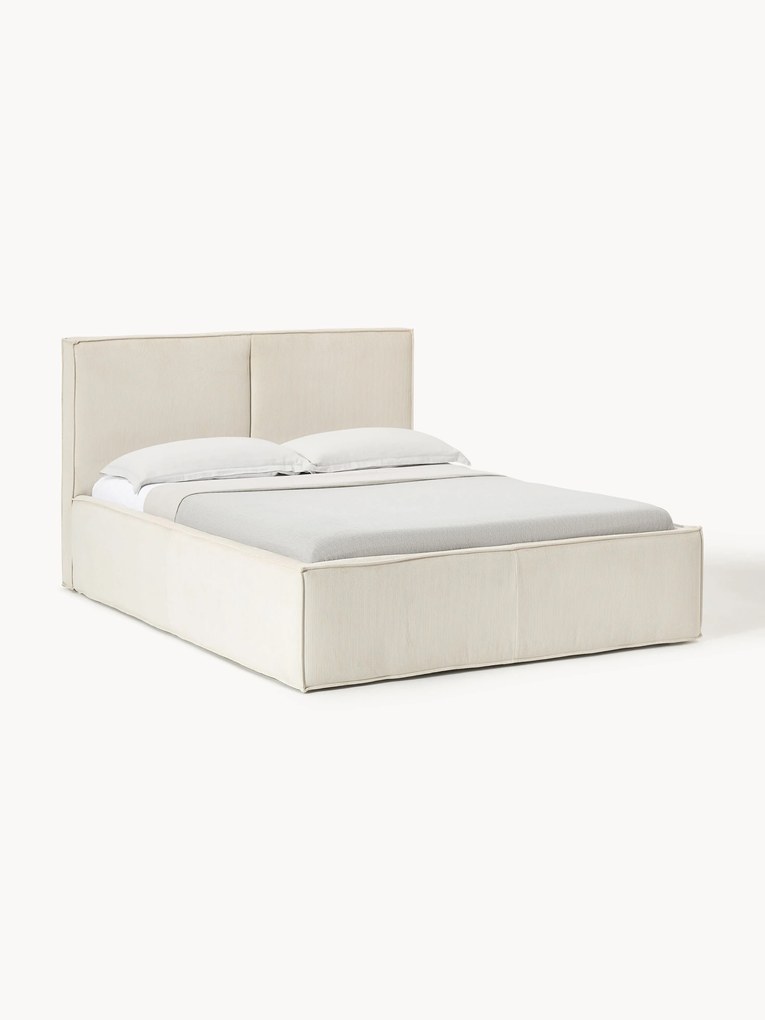 Corduroy gestoffeerd bed Dream