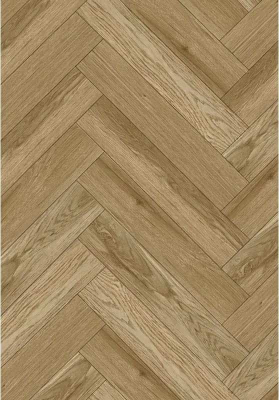 Mexen Manhattan vinylpanelen visgraat 570 x 95 mm LVT Dryback 2,5 mm, PVC onderlaag, 4 V-groef, Eik - F1473-0570-095-255-4V1-01