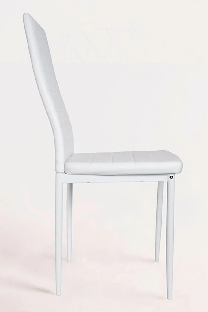 Pak 4 Lauter Kunstlederen Stoelen