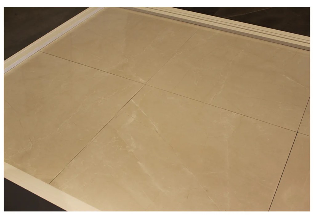 Gepolijste Vloertegel 120x120 Cm Marmerlook Casablanca Creme NAV4