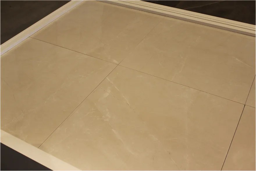 Gepolijste Vloertegel 60x60 Cm Marmerlook Casablanca Creme NAV4