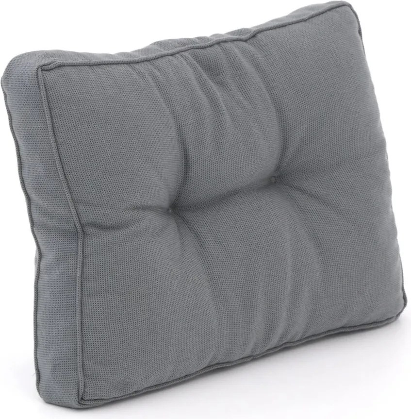 Loungekussen Tuin | Grijs-Antraciet  | Dralon | Madison | 60x40cm | Kees Smit Tuinmeubelen
