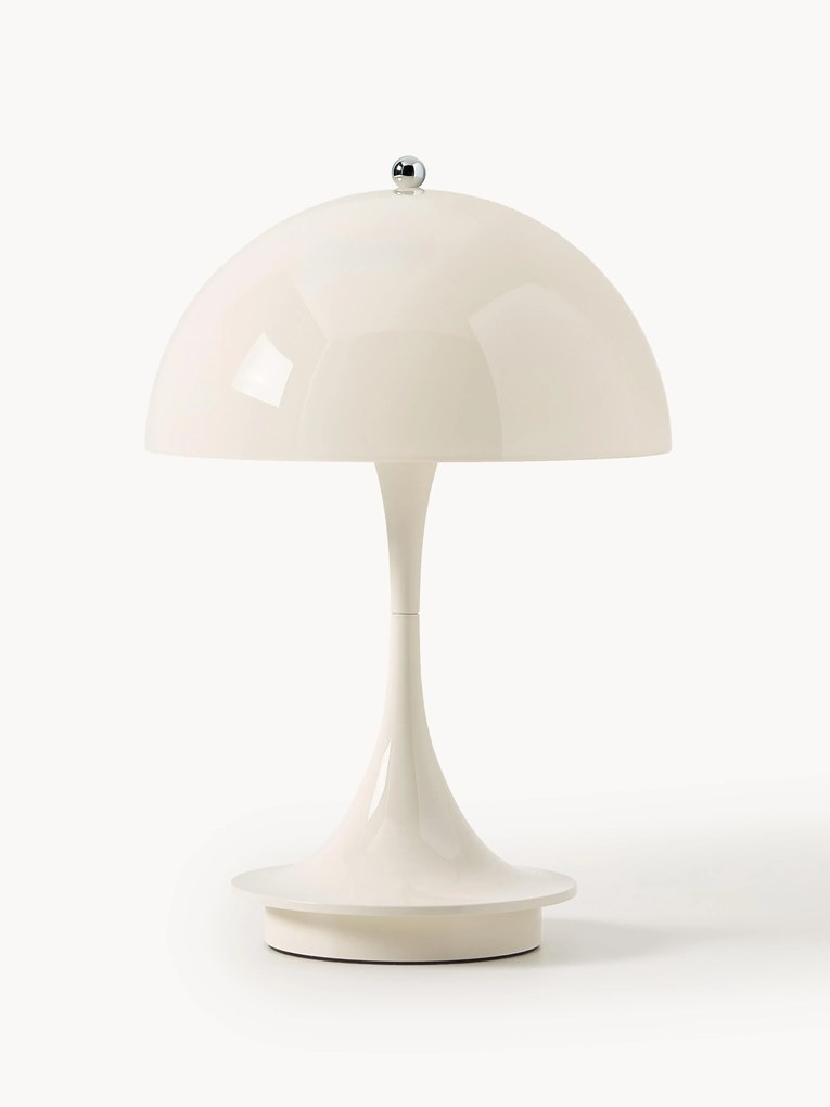 Mobiele dimbare LED tafellamp Panthella H 24 cm, ontwerp Verner Panton