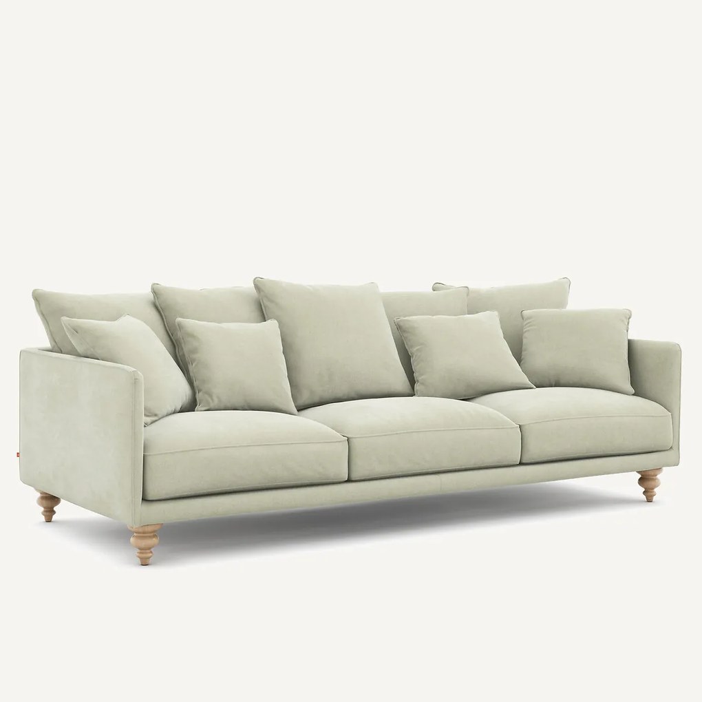 Bank stonewashed fluweel, Lazare