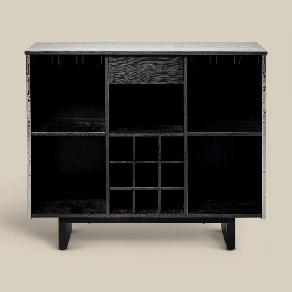 Chroom Design Thuisbar - 120x48x105cm.