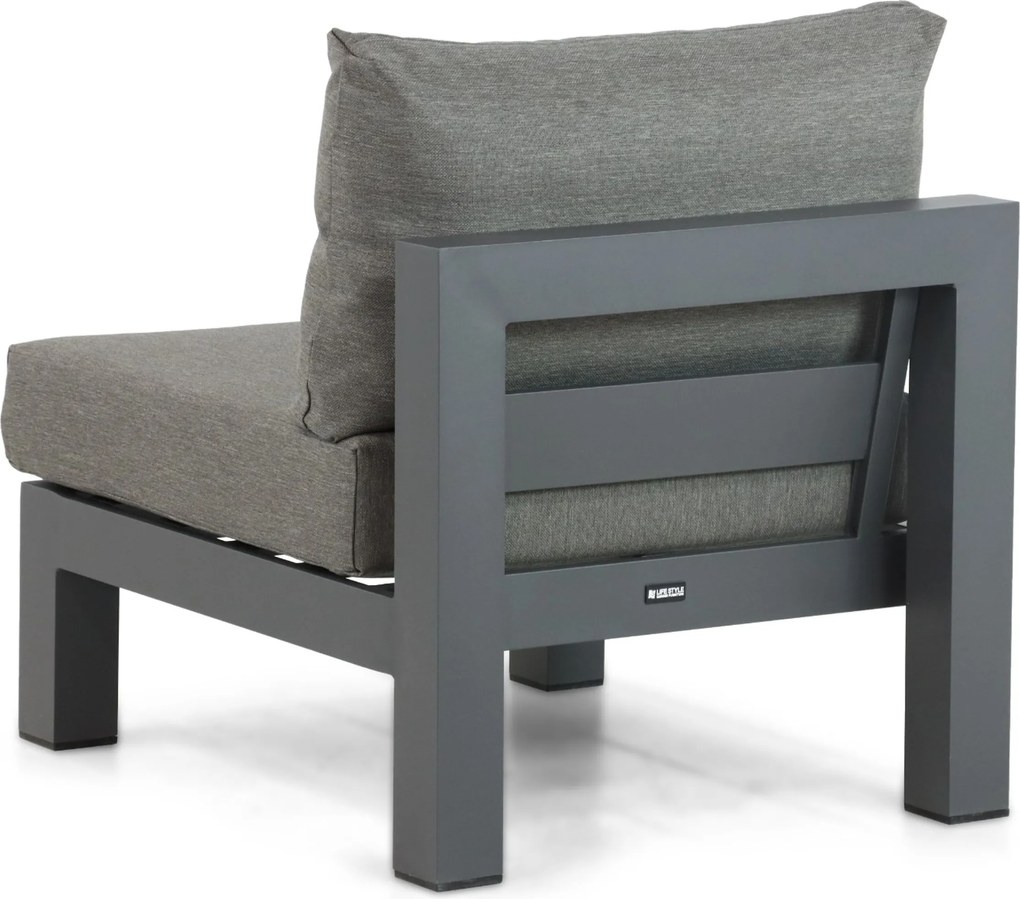 Hoek loungeset 6 personen Aluminium Grijs Lifestyle Garden Furniture Luca