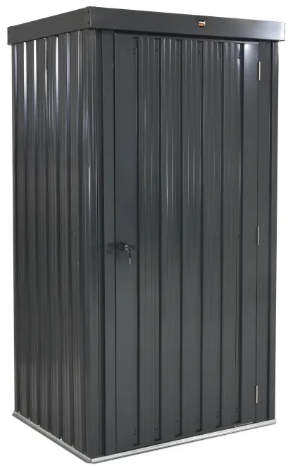 Hoge metalen tuinkast Dakota Store Boss antraciet