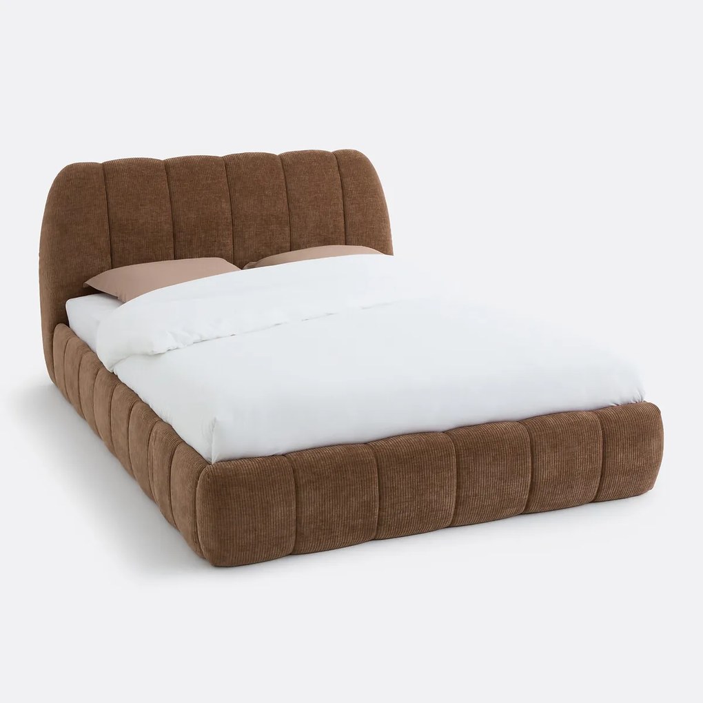 Gestoffeerd bed met lattenbodem, Nuria