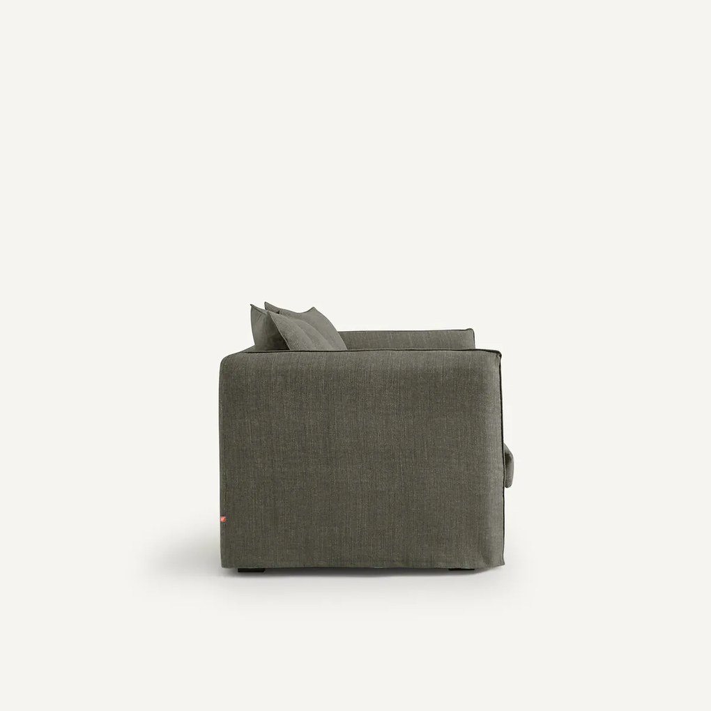 2-zits bank van katoen en linnen, Néo Chiquito