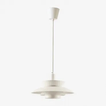 Alicia Ijzeren Plafondlamp Beige – Crème - Sklum