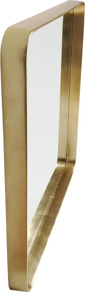 Vierkante Spiegel Messing 103x103 Cm - 103x103cm