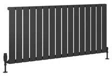 Eastbrook Deddington radiator 125x60cm 1212W antraciet