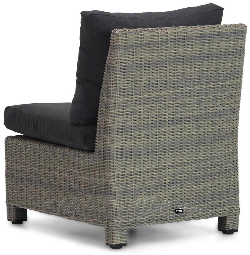 Hoek loungeset 6 personen Wicker Taupe  Garden Collections Lusso