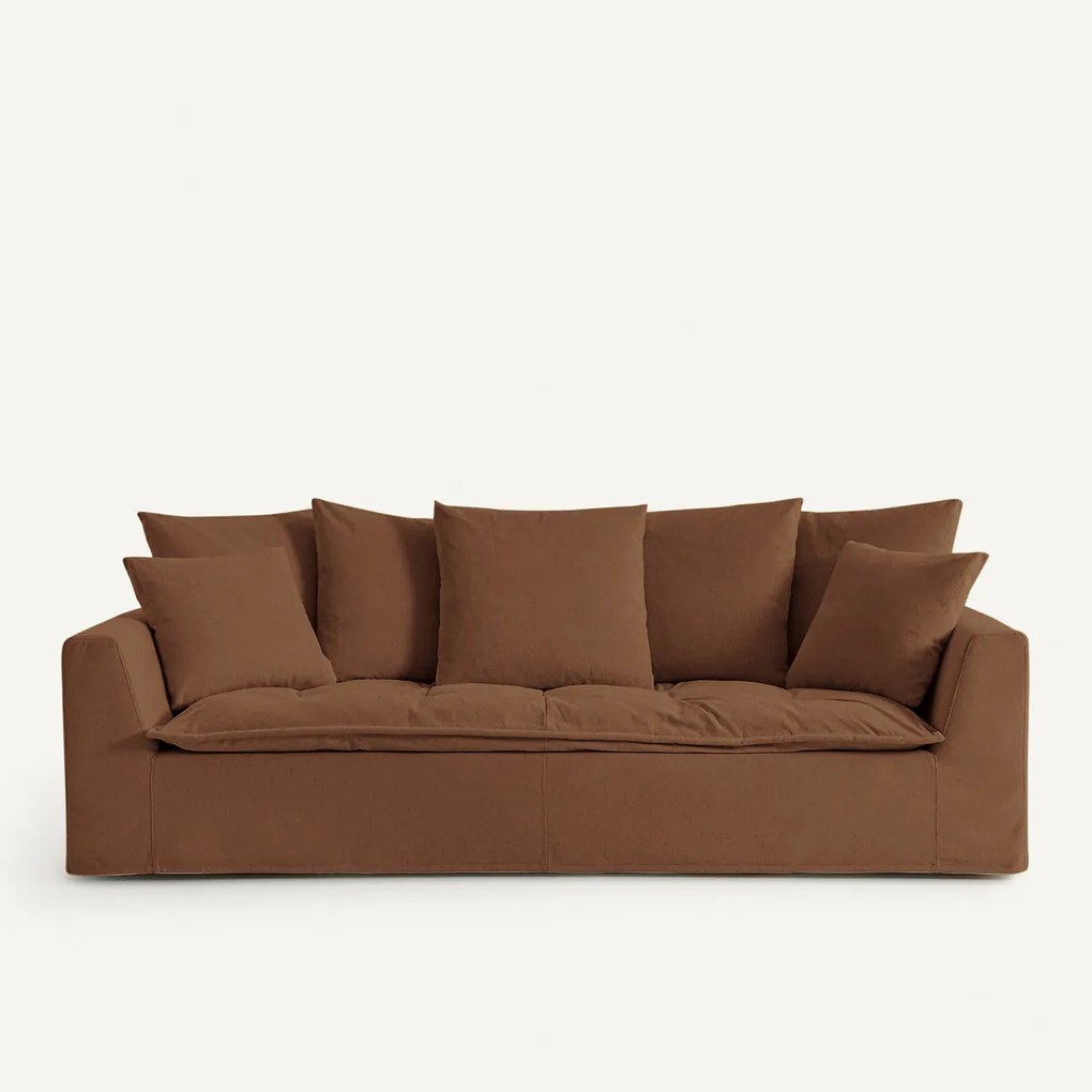 Zitbank in gemêleerde stof, Otavia