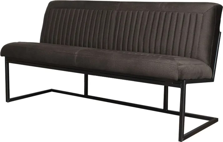 Eetkamerbank - Lara - stof Element antraciet 02 - 160 cm