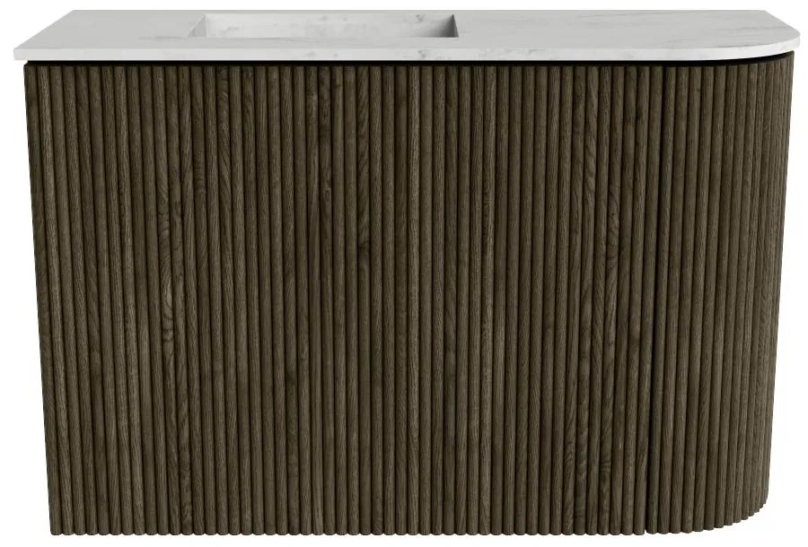 Mondiaz Joya DLux 60cm toiletmeubel ronding rechts shadow met wastafel faye links zonder kraangat opalo