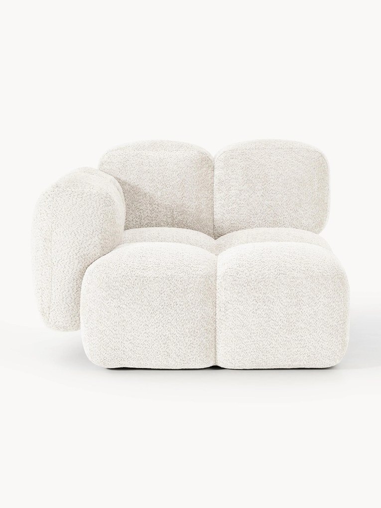 Hoekmodule Tayla van teddy bouclé