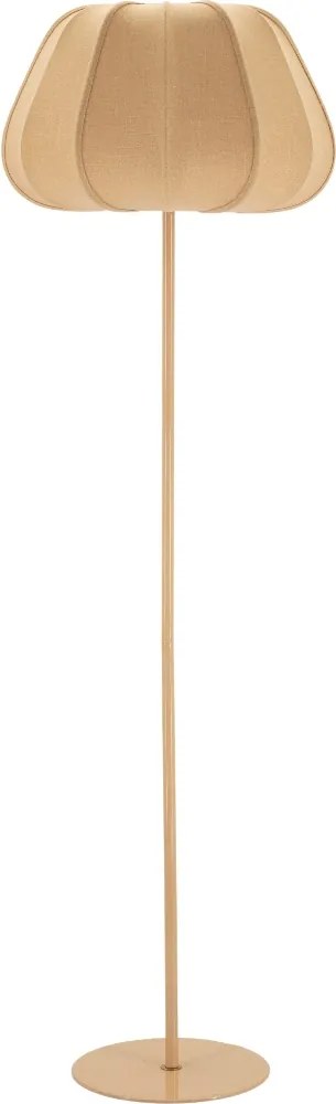 Vloerlamp Met Stoffen Kap Beige