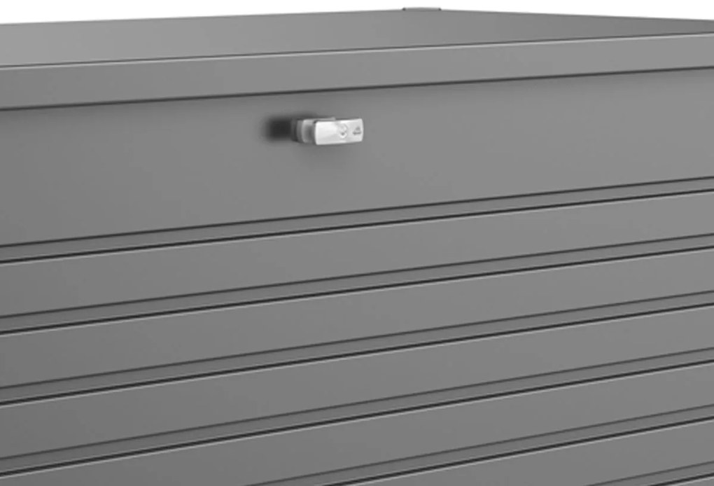 Biohort hobbybox 200 donker grijs - metallic