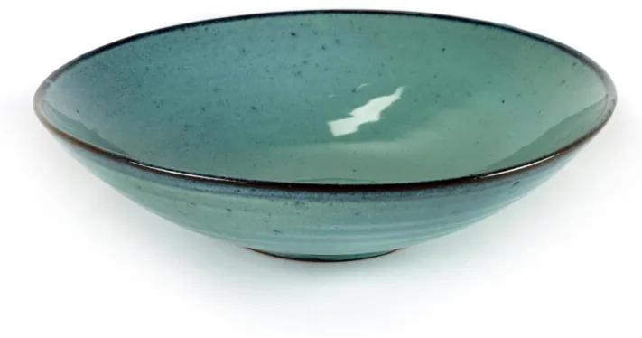 Aqua soepkom ø 23 cm aardewerk turquoise