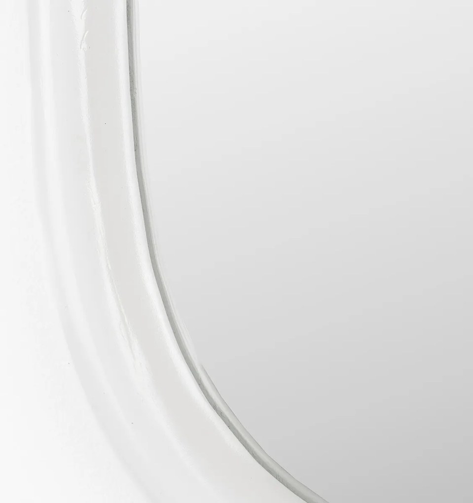 Zuiver Looks S Organische Design Spiegel Off White Small - 55x4cm