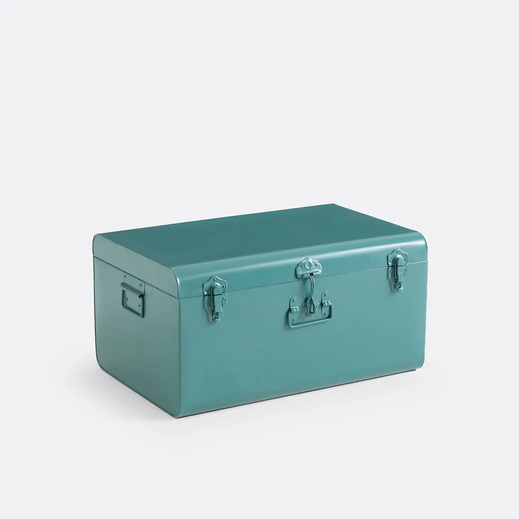 Koffer in staalmetaal, Masa