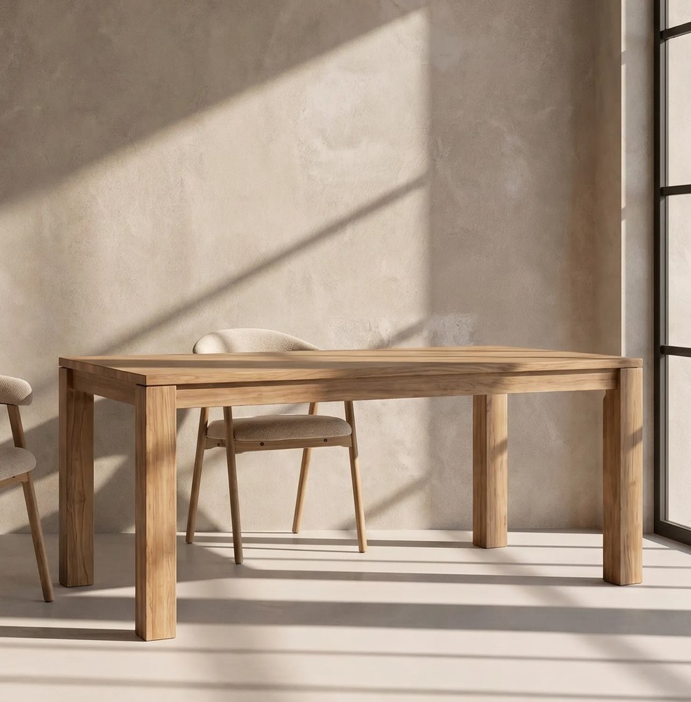 Tower Living Teak Houten Tafel 240x100cm Losari (Corona) - 240 X 100cm.