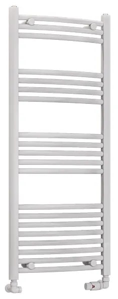 Eastbrook Wendover gebogen handdoekradiator 50x120cm 456W wit glans