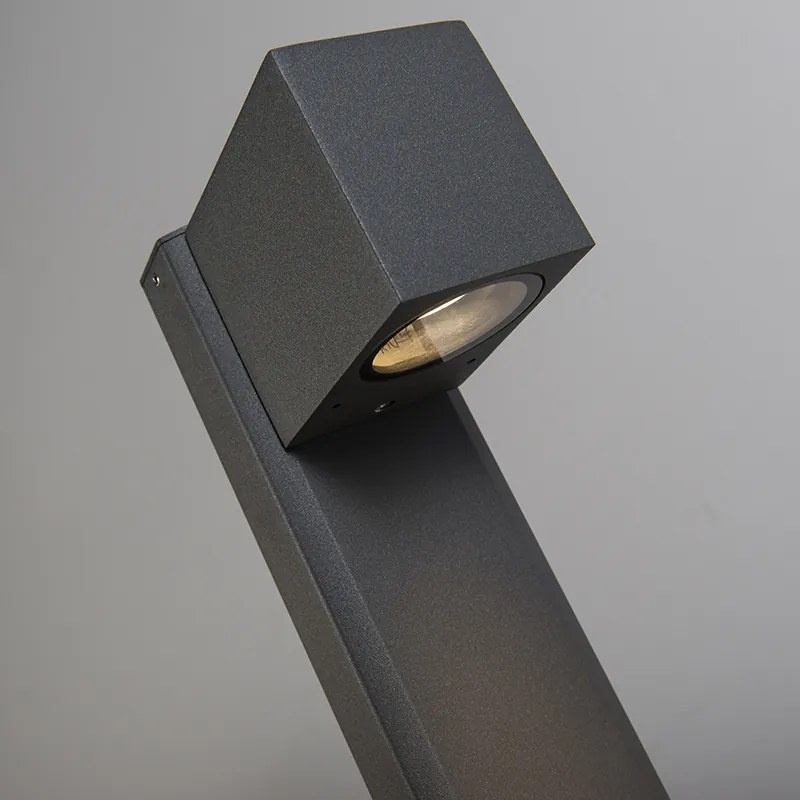 Smart staande buitenlamp antraciet 30 cm IP44 incl. Wifi GU10 - Baleno Landelijk / Rustiek, Modern GU10 IP44 Buitenverlichting