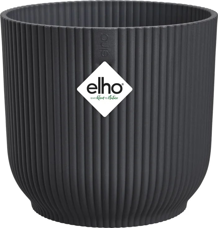 Pot Elho Vibes Fold Round Mini antraciet