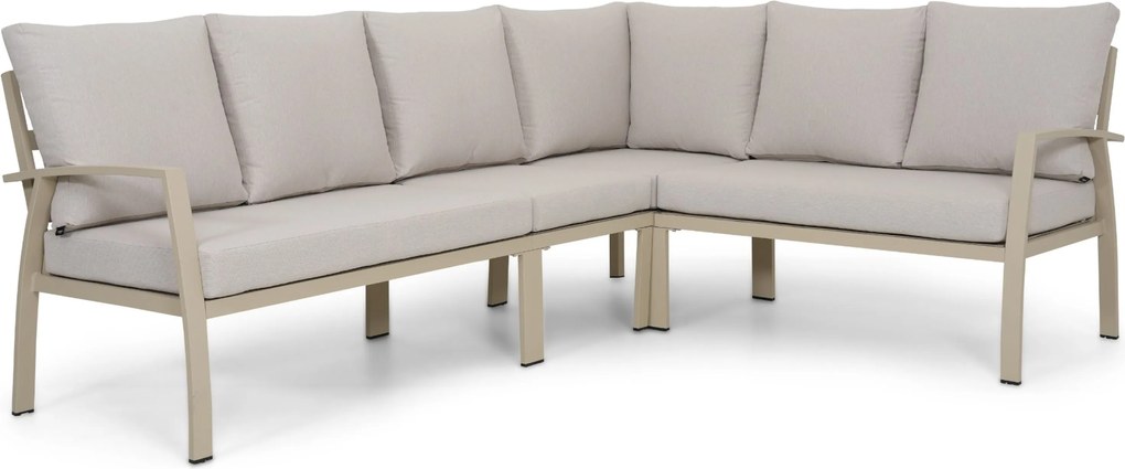 Dining Loungeset 5 personen Aluminium Zand/Beige Domani Furniture Ocean