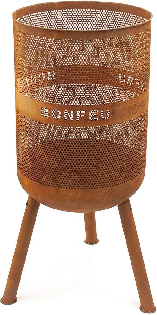 BonFeu Vuurkorf BonVes 45 - 45x45x100 cm - Roest