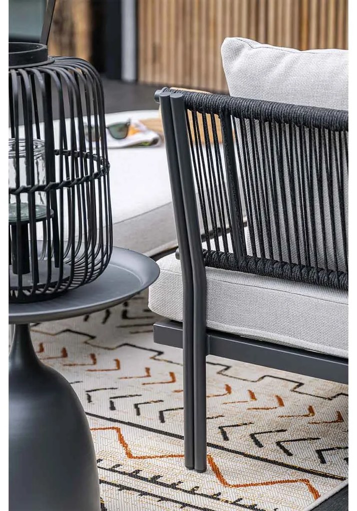 Garden Impressions Atlanta lounge ligbed - daybed - donker grijs