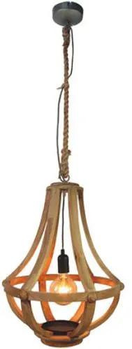 Hanglamp Merwede bruin 60W