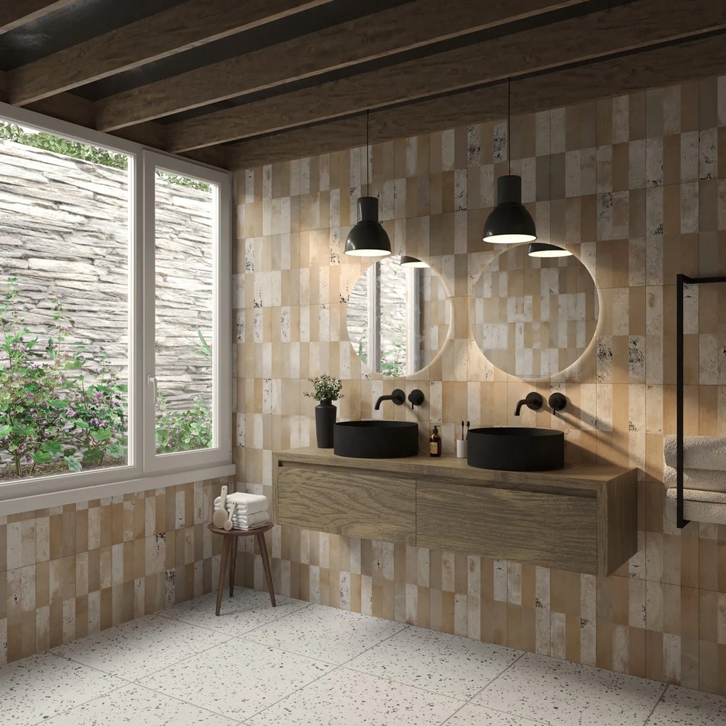 Gliss Design Ares badmeubel 180cm 2 lades ash gray zonder waskom