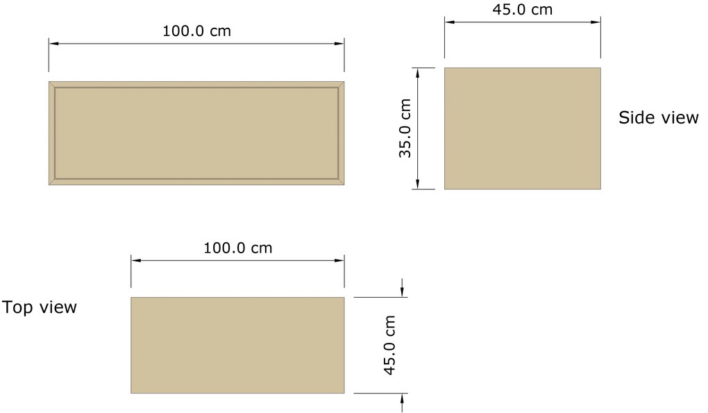 Gliss Design Joa badmeubel 100cm ash grey