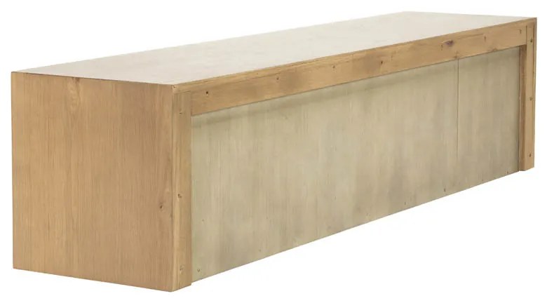 Eleonora Milo Zwevend Tv-meubel Eiken 180 Cm Bruin - 180x42x43cm.