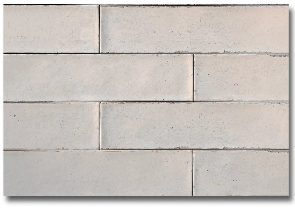 Wandtegel 7,5x30 Cm Cifre Soul Ivory Glans RBT166