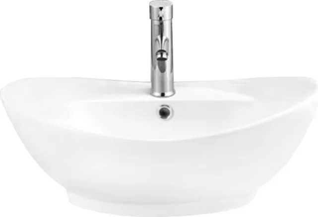 Mexen Kiara opbouw wastafel 59 x 40 cm, wit - 21645900