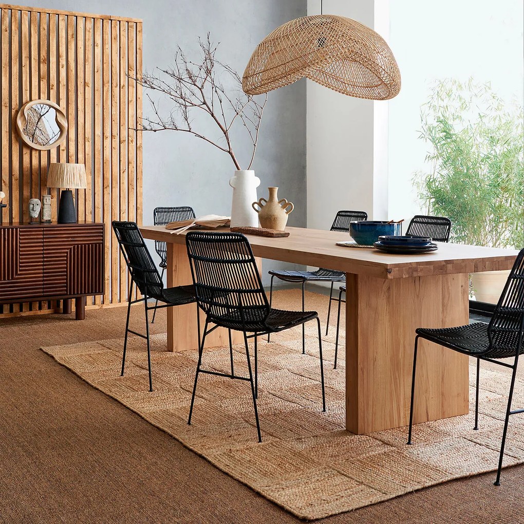 Vloerkleed in jute, Malcan