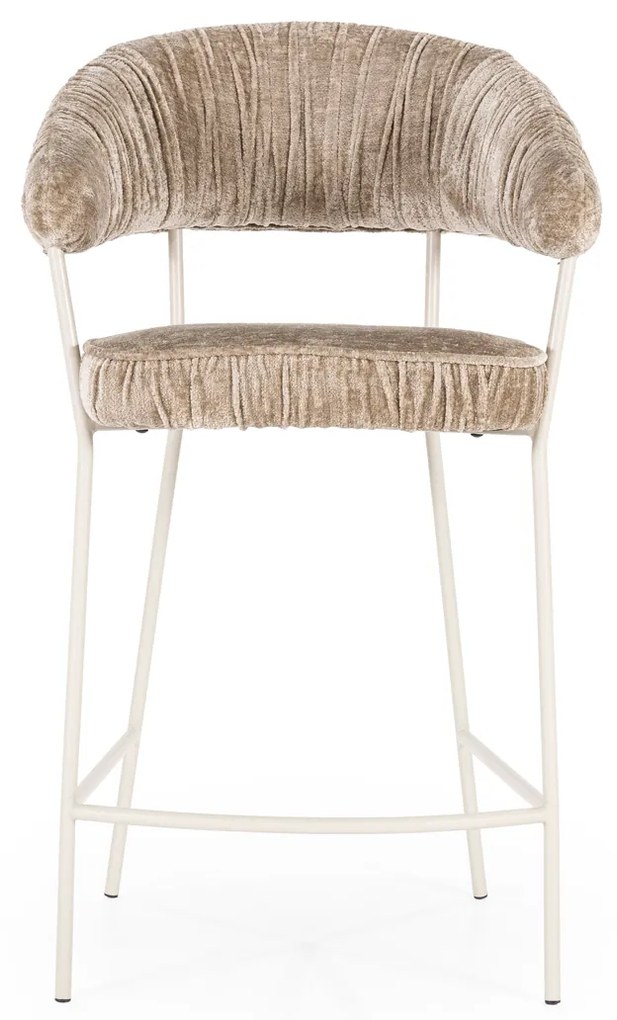 Eleonora Lizzy Barkruk Klassiek Design Taupe